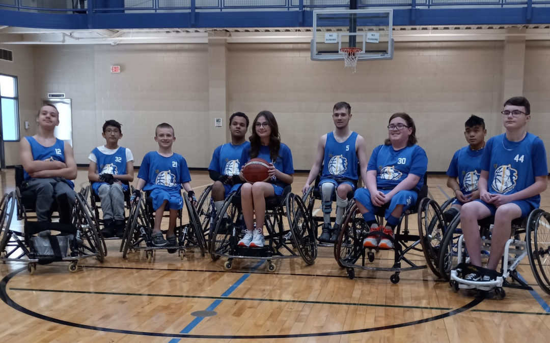 Jr. Mustangs Youth Wheelchair Basketball